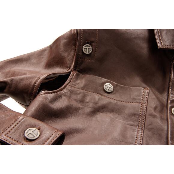 TelfarxWilson’s Leather Size XL Sold-out Limited Stock Chocolate Leather Jacket - Picture 12 of 16
